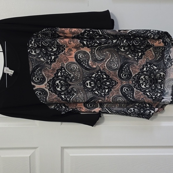 EUC paisley tunic top - Picture 1 of 3